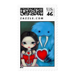 "My Very Strange Valentine" Stamp
