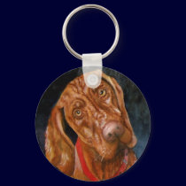 My Vizsla Key Chain keychains by artbyjolyn My Vizsla Key Chain keychains
