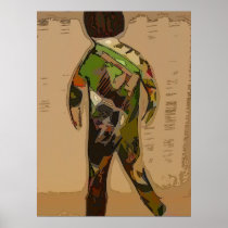 My walk poster