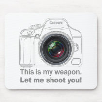 My Weapon Mouse Pads