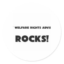 MY Welfare Rights Adviser ROCKS! stickers