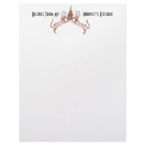 My Whippet's Kitchen Letterhead.