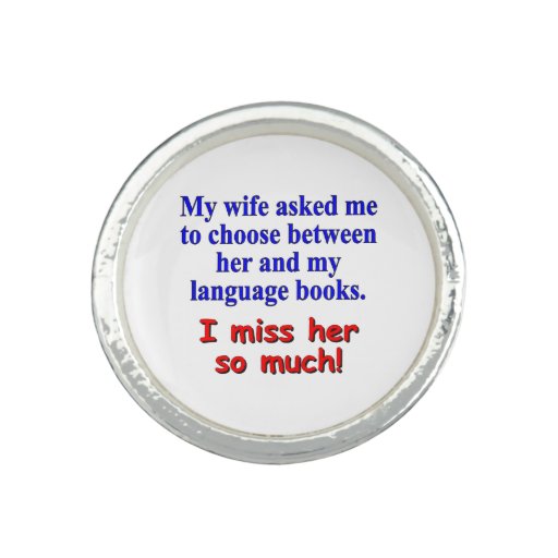 My Wife Asked Me To Choose Rings Zazzle