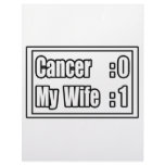 My Wife Beat Cancer (Scoreboard) Letterhead Template