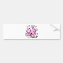 My Wife Fights Like A Girl Bumper Sticker