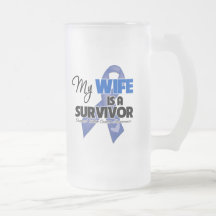 My Wife  is a Survivor - Colon Cancer Mug