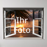 My window view landscape format print