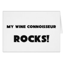MY Wine Connoisseur ROCKS! cards by professions MY Wine Connoisseur ROCKS! cards