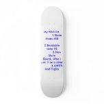 My Wish list:            1.Skate shoes 45$     ... Skate Deck