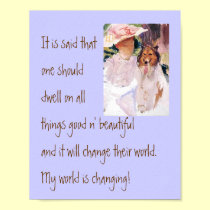 My World Poster posters
