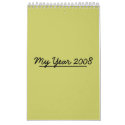 My Year 2008 calendars