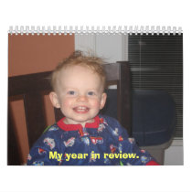 My year in review calendars