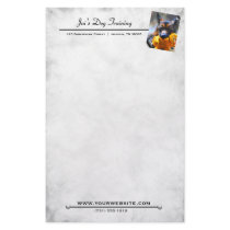 My Yellow Friend German Shepherd Stationary Personalized Stationery