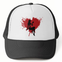 My Zombie Pin-up Trucker Hat by MyZombiePinup My Zombie Pin-up Trucker Hat