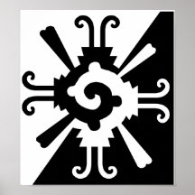 Myan design-BW Posters