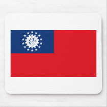 Myanmar Family Mousepad by FlagTshirts Myanmar Family Mousepad