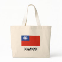 Myanmar Flag bags by flagshirt Myanmar Flag bags