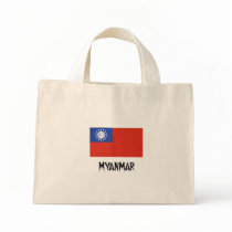Myanmar Flag bags by flagshirt Myanmar Flag bags