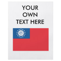 Myanmar Flag flyers