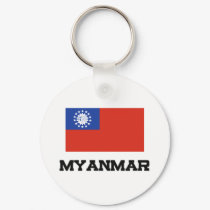 Myanmar Flag keychains by tshirtshirts Myanmar Flag keychains
