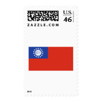 Myanmar Flag postage by sergemayifuila Myanmar Flag postage