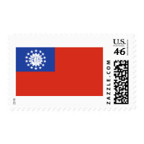 Myanmar Flag postage by sergemayifuila Myanmar Flag postage