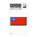 Myanmar Flag postage