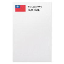 Myanmar Flag stationery