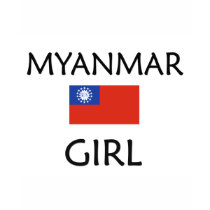 MYANMAR GIRL t-shirts by flagshirt MYANMAR GIRL t-shirts