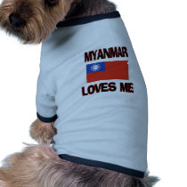 Myanmar Loves Me pet clothing