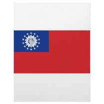 Myanmar National Flag letterhead by All_Flags Myanmar National Flag letterhead