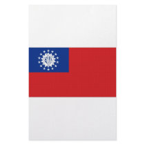 Myanmar National Flag stationery