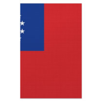 Myanmar National Flag stationery