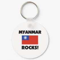 Myanmar Rocks keychains by flagshirt Myanmar Rocks keychains