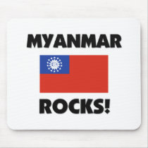 Myanmar Rocks mousepads by flagshirt Myanmar Rocks mousepads