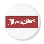 Myanmar-Shave - updated Burma-Shave magnets