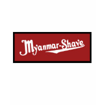 Myanmar-Shave - updated Burma-Shave t-shirts