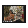 Myanmar woman postcard