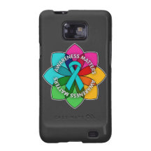 Myasthenia Gravis Awareness Matters Petals Samsung Galaxy SII Cover