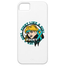 Myasthenia Gravis Fight Like A Girl Attitude iPhone 5 Case