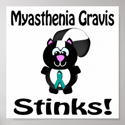 myasthenia gravis images. Myasthenia Gravis Stinks Skunk