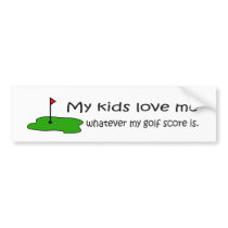 MycKidscLovecMe Bumper Stickers