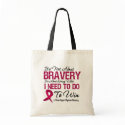 Myeloma Bravery bags by cancerapparel Myeloma Bravery bags