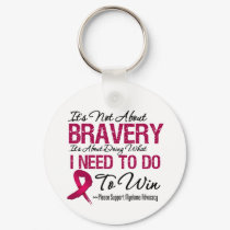 Myeloma Bravery keychains