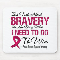 Myeloma Bravery mousepads by cancerapparel Myeloma Bravery mousepads