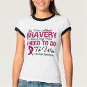 Myeloma Bravery t-shirts by cancerapparel Myeloma Bravery t-shirts