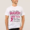 Myeloma Bravery t-shirts by cancerapparel Myeloma Bravery t-shirts