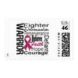 Myeloma Warrior Collage postage