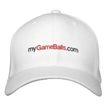 myGameBalls.com Hat embroidered hats