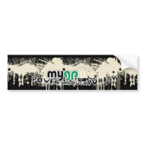 myGPlife Bumper Sticker bumper stickers